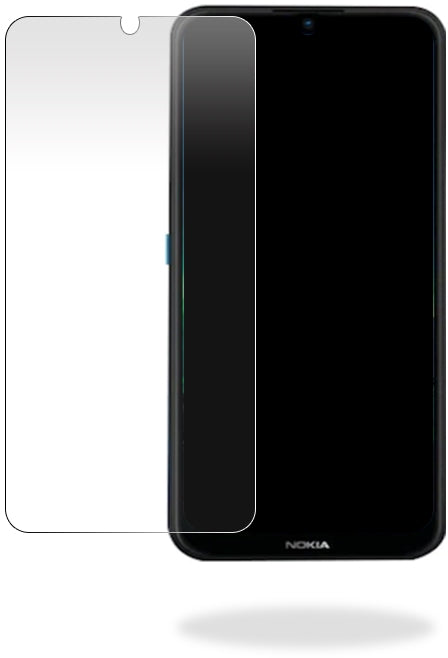 Mobilize Glass Screen Protector - Black Frame - Nokia 1.4