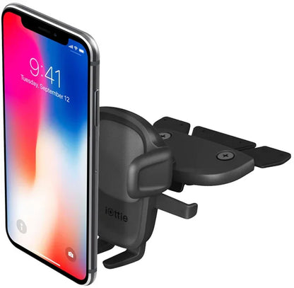 Iottie Easy One Touch 5 Cd Slot Mount Black - Essentify