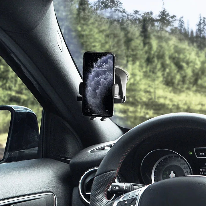 Iottie Easy One Touch 5 Dash/Windshield Mount Black - Essentify