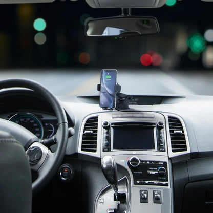 Iottie Easy One Touch Wireless 2 Dash/Windshield Mount 7.5W/10W Black - Essentify