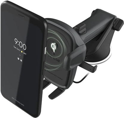 Iottie Easy One Touch Wireless 2 Dash/Windshield Mount 7.5W/10W Black - Essentify