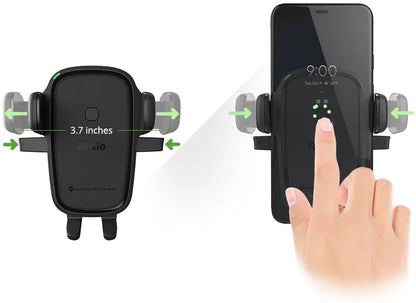 Iottie Easy One Touch Wireless 2 Dash/Windshield Mount 7.5W/10W Black - Essentify