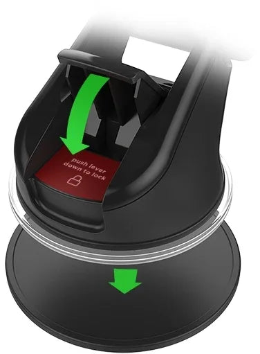 Iottie Easy One Touch Wireless 2 Dash/Windshield Mount 7.5W/10W Black - Essentify