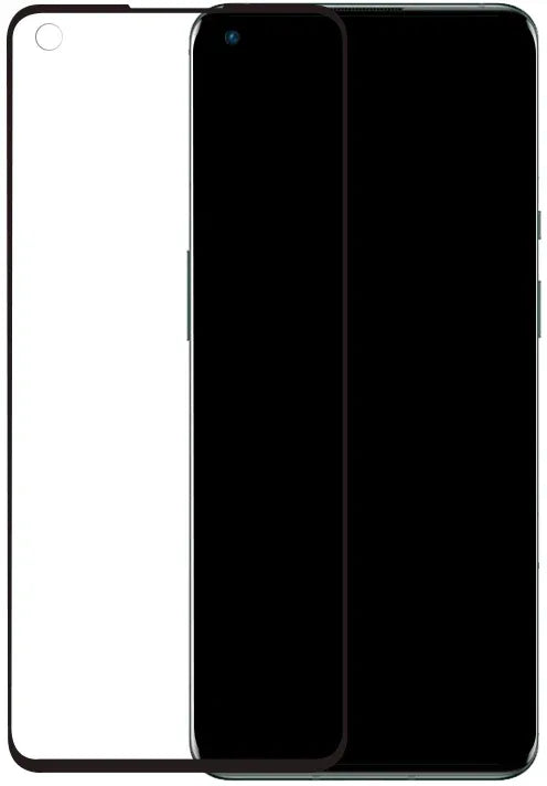 Mobilize Edge-To-Edge Glass Screen Protector Oneplus 9 Pro Black Edge Glue - Essentify
