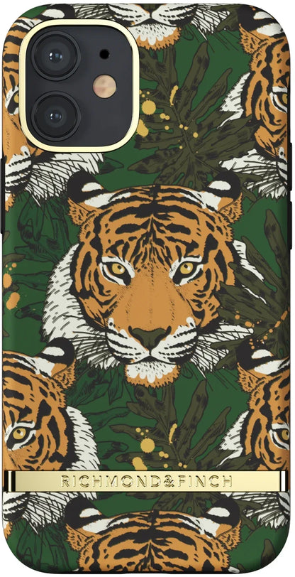 Richmond & Finch Freedom Series One-Piece Apple Iphone 12 Mini Green Tiger - Essentify