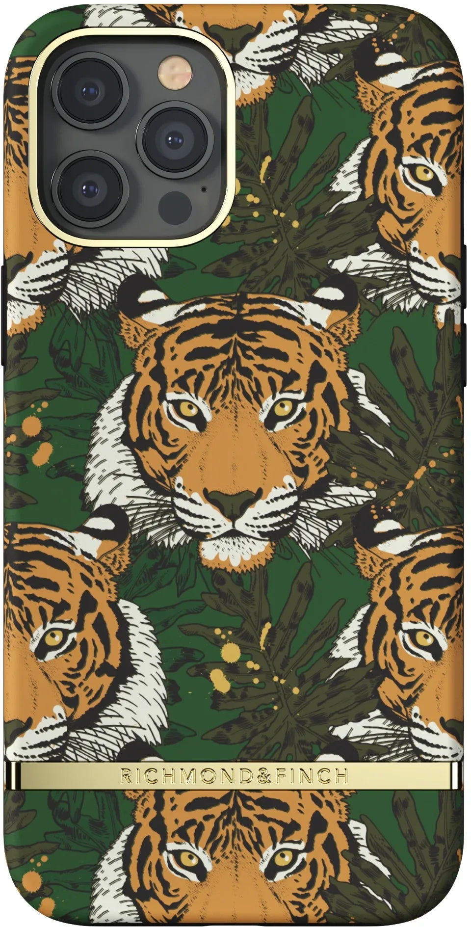 Richmond & Finch Freedom Series One-Piece Apple Iphone 12 Pro Max Green Tiger - Essentify