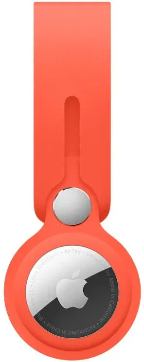 Apple Airtag Loop Electric Orange - Essentify