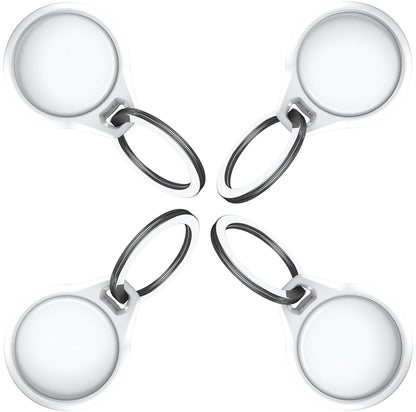 Itskins Level 2 Aircover Solid For Apple Airtag White (4-Pack)