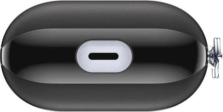 Valenta Leather Snap Case Apple Airpods Gen 1/2 Black - Essentify