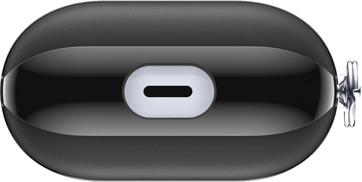 Valenta Leather Snap Case Apple Airpods Gen 1/2 Black