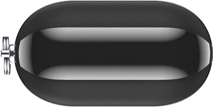 Valenta Leather Snap Case Apple Airpods Gen 1/2 Black - Essentify