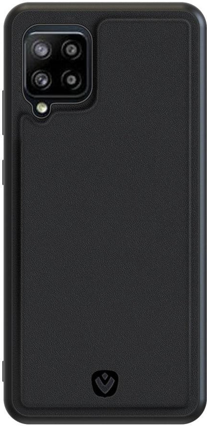 Valenta Leather Back Cover Snap Samsung Galaxy A42/A42 5G Black - Essentify