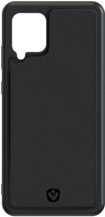 Valenta Leather Back Cover Snap Samsung Galaxy A42/A42 5G Black - Essentify