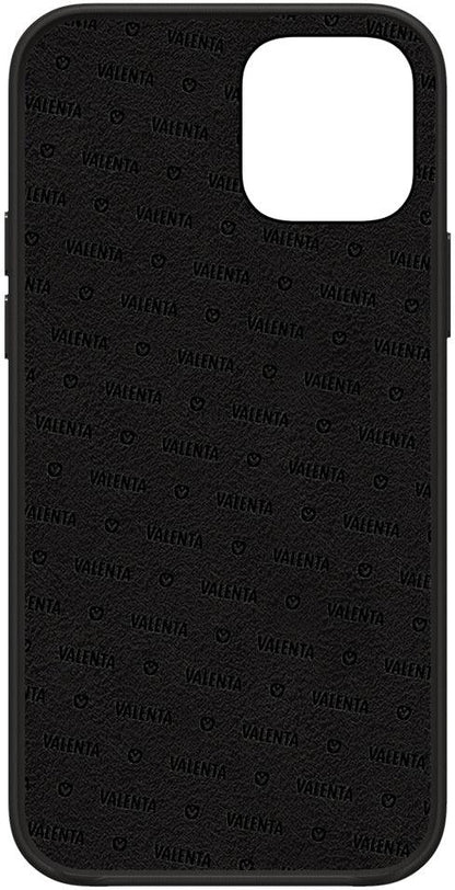 Valenta Leather Back Cover Snap Luxe Apple Iphone 12 Pro Max Black - Essentify
