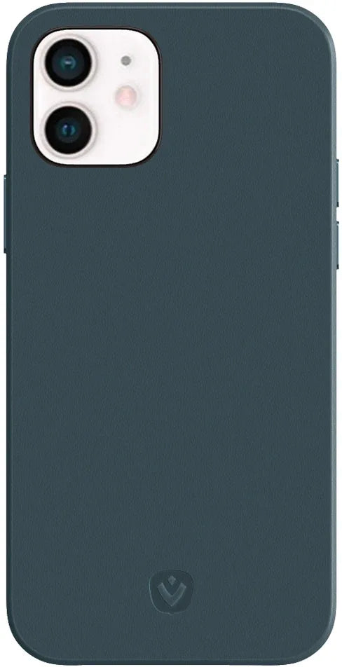 Valenta Leather Back Cover Snap Luxe Apple Iphone 12 Mini Blue - Essentify