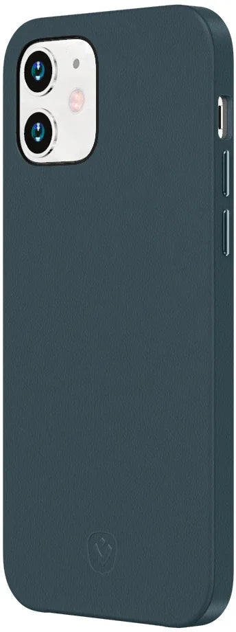 Valenta Leather Back Cover Snap Luxe Apple Iphone 12 Mini Blue - Essentify