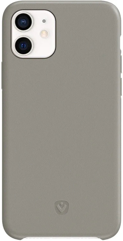 Valenta Leather Back Cover Snap Luxe Apple Iphone 11 Grey - Essentify