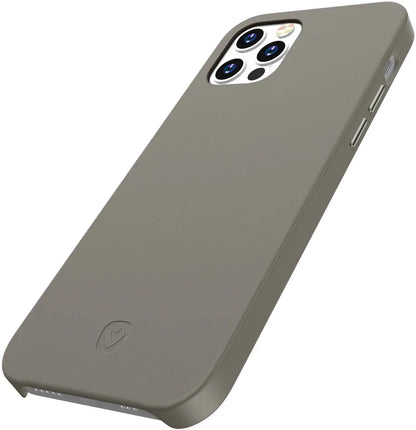 Valenta Leather Back Cover Snap Luxe Apple Iphone 12 Pro Max Grey - Essentify
