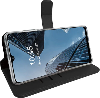 Valenta Book Case Gel Skin Samsung Galaxy A02S Black - Essentify