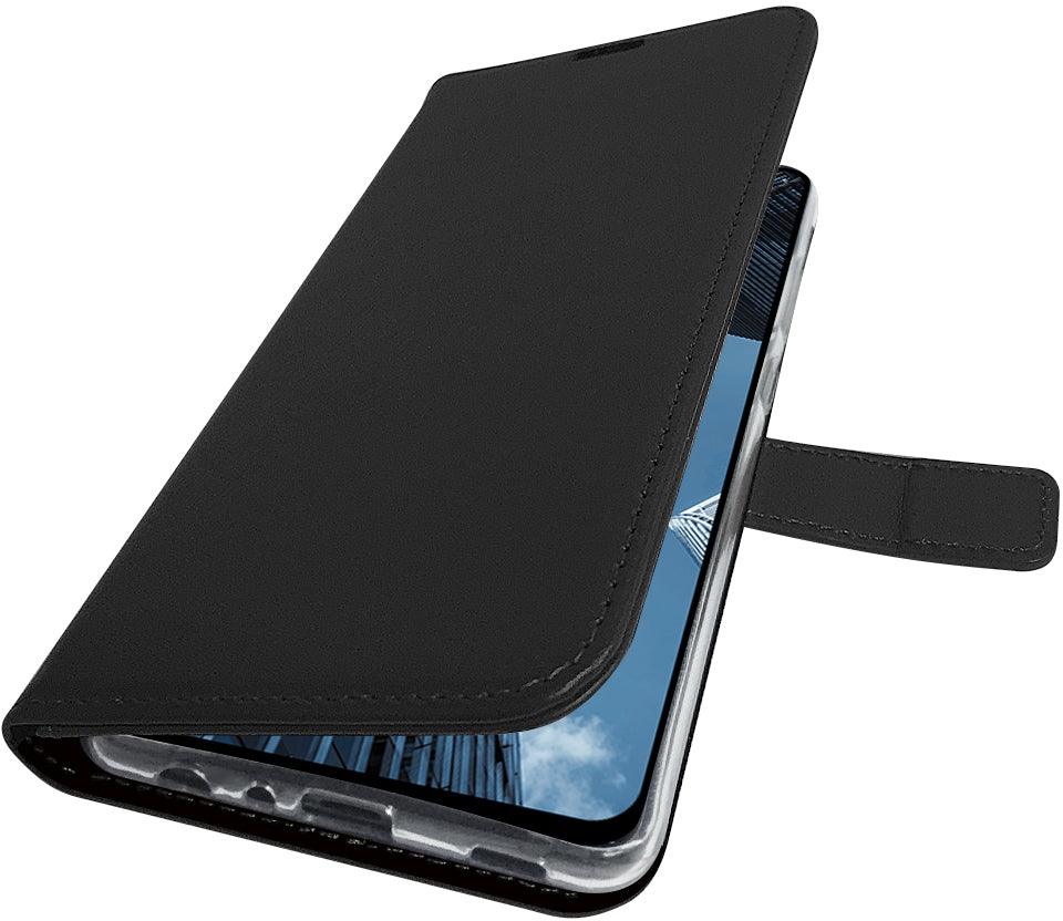 Valenta Book Case Gel Skin Samsung Galaxy A02S Black - Essentify