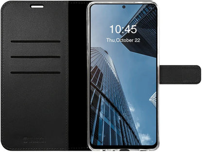 Valenta Book Case Gel Skin Samsung Galaxy A72 4G Black - Essentify