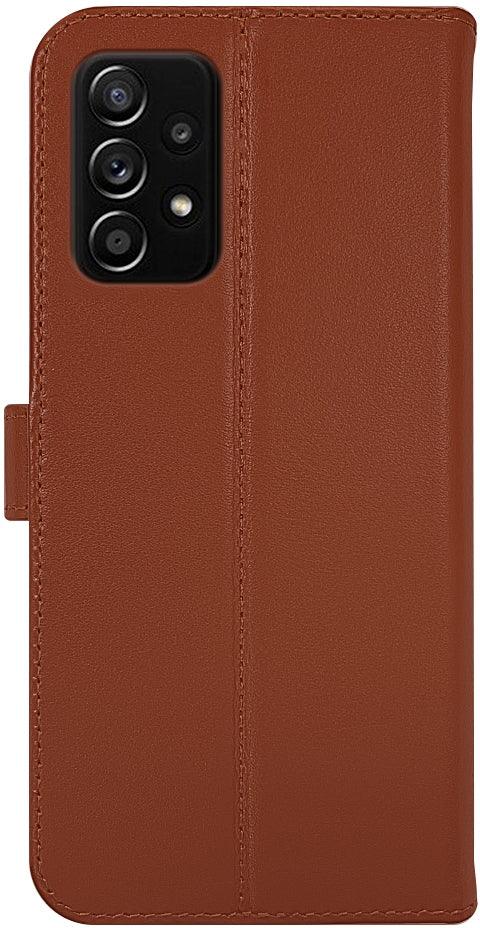 Valenta Book Case Gel Skin Samsung Galaxy A72 4G Brown - Essentify