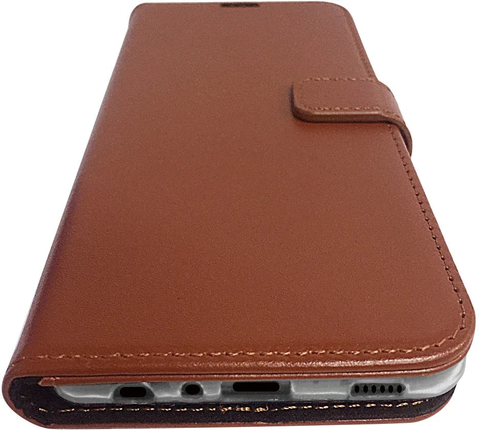 Valenta Book Case Gel Skin Samsung Galaxy A72 4G Brown - Essentify