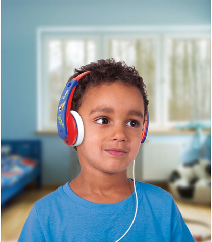 Jvc Ha-Kd7-Rne Jvc Kids Tinyphones Headphone Red/Blue