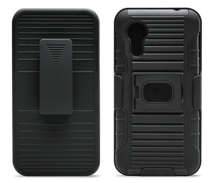 Xccess Combo Holster With Clip Samsung Galaxy Xcover 5 Black - Essentify