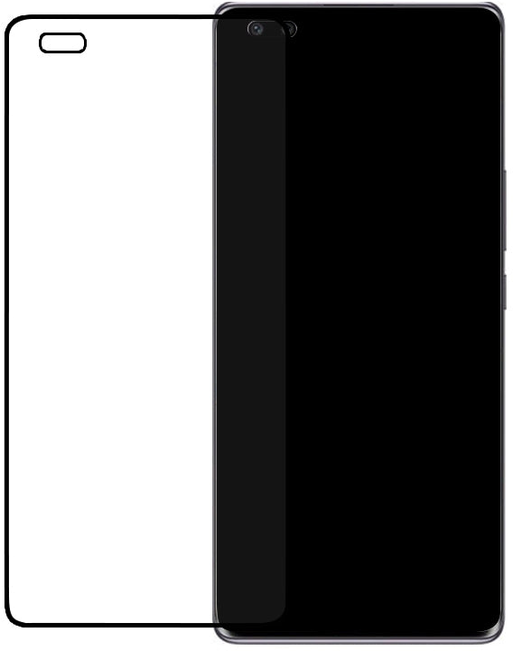 Mobilize Edge-To-Edge Glass Screen Protector Honor 50 Pro Black Edge Glue