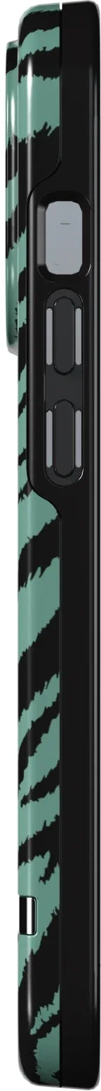 Richmond & Finch Freedom Series One-Piece Apple Iphone 13 Pro Emerald Zebra - Essentify