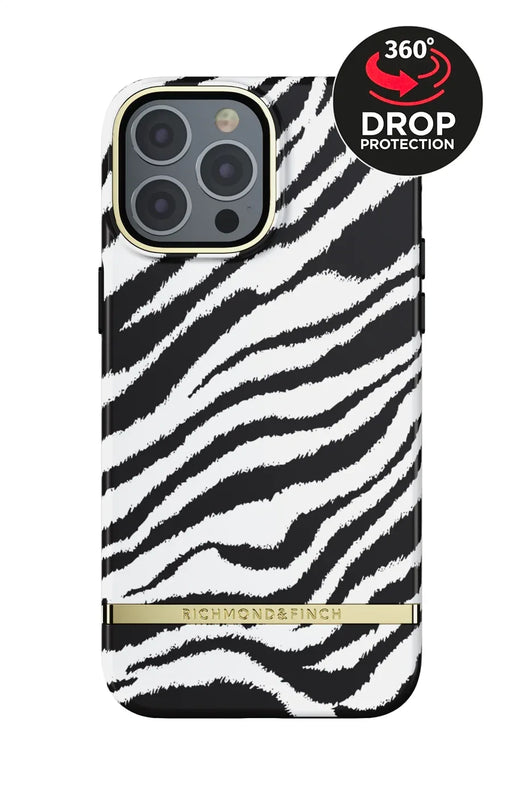 Richmond & Finch Freedom Series One-Piece Apple Iphone 13 Pro Max Zebra - Essentify