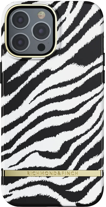 Richmond & Finch Freedom Series One-Piece Apple Iphone 13 Pro Max Zebra - Essentify