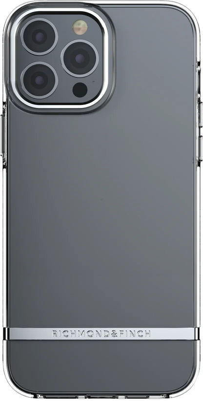 Richmond & Finch Clear Case Collection Apple Iphone 13 Pro Max Transparent/Silver - Essentify