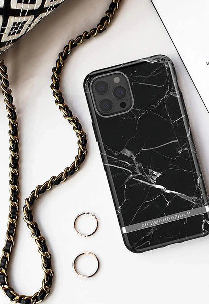 Richmond & Finch Freedom Series One-Piece Apple Iphone 13 Pro Black Marble - Essentify