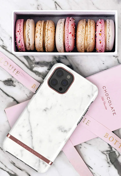 Richmond & Finch Freedom Series One-Piece Apple Iphone 13 Pro White Marble - Essentify