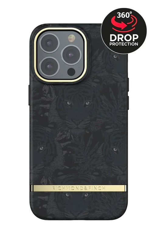 Richmond & Finch Freedom Series One-Piece Apple Iphone 13 Pro Black Tiger - Essentify