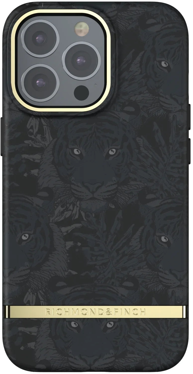 Richmond & Finch Freedom Series One-Piece Apple Iphone 13 Pro Black Tiger - Essentify