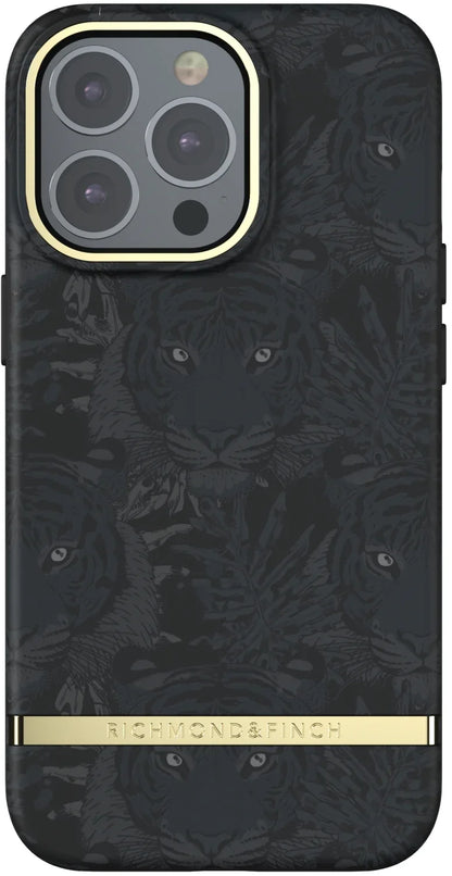 Richmond & Finch Freedom Series One-Piece Apple Iphone 13 Pro Black Tiger - Essentify