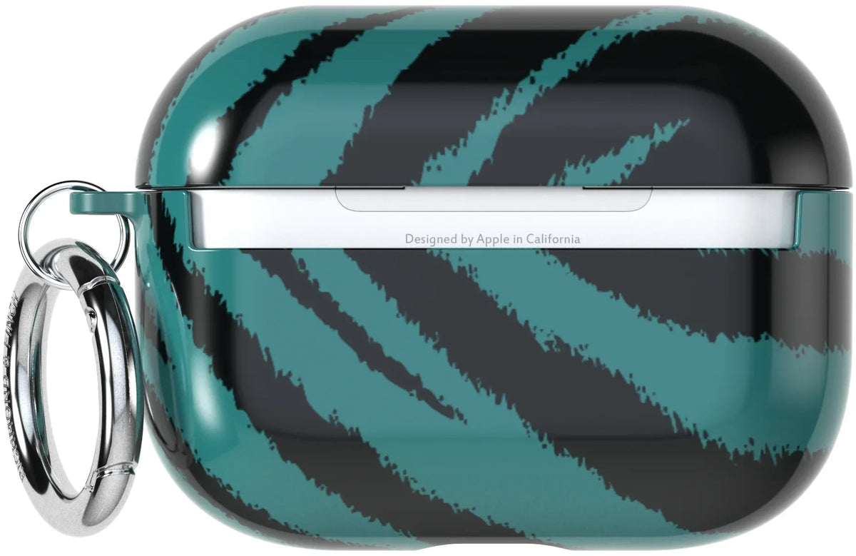 Richmond & Finch Freedom Series Apple Airpod Pro Emerald Zebra - Essentify