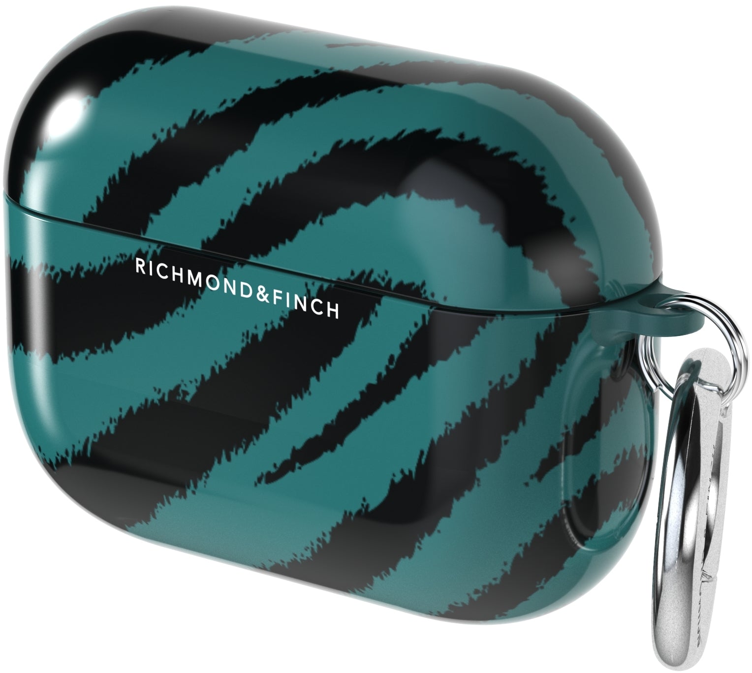 Richmond & Finch Freedom Series Apple Airpod Pro Emerald Zebra