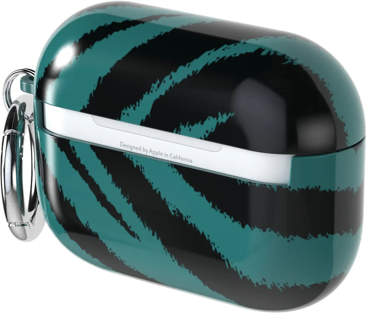 Richmond & Finch Freedom Series Apple Airpod Pro Emerald Zebra - Essentify