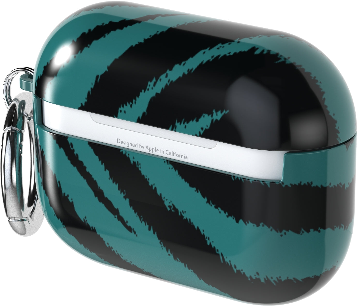 Richmond & Finch Freedom Series Apple Airpod Pro Emerald Zebra