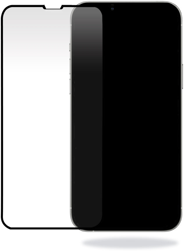 Mobilize Edge-To-Edge Glass Screen Protector Apple Iphone 13 Pro Max Black Full Glue