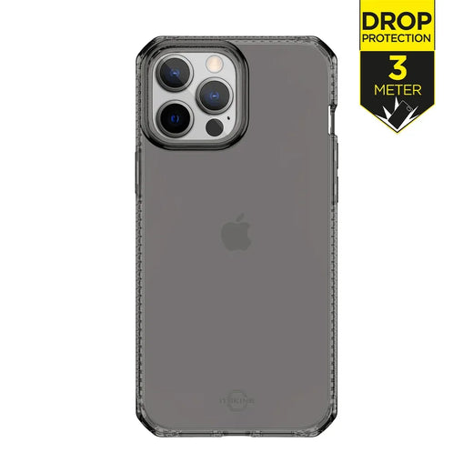 Itskins Level 2 Spectrumclear For Apple Iphone 13 Pro Smoke - Essentify