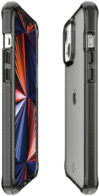 Itskins Level 3 Supremeclear For Apple Iphone 13 Smoke/Transparent - Essentify