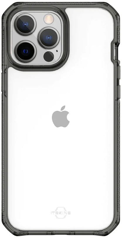 Itskins Level 3 Supremeclear For Apple Iphone 13 Pro Max Smoke/Transparent - Essentify