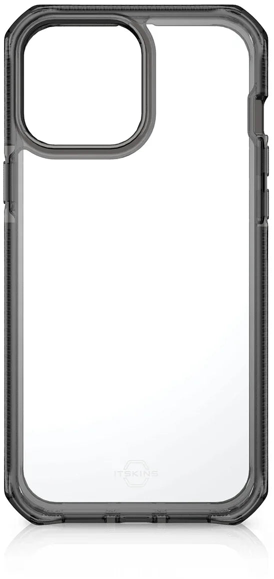 Itskins Level 3 Supremeclear For Apple Iphone 13 Pro Max Smoke/Transparent - Essentify