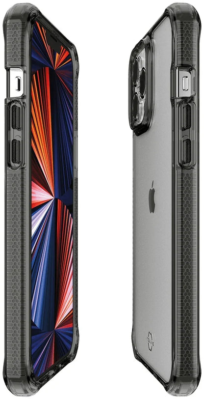 Itskins Level 3 Supremeclear For Apple Iphone 13 Pro Max Smoke/Transparent - Essentify