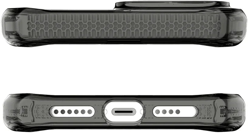 Itskins Level 3 Supremeclear For Apple Iphone 13 Pro Max Smoke/Transparent - Essentify